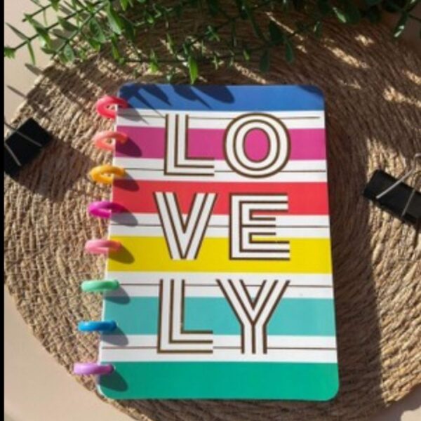 Multi Color Spiral Notebook